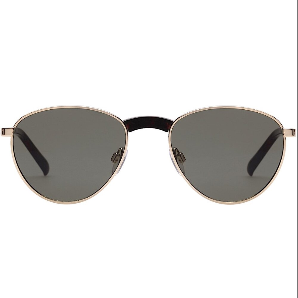 LE SPECS “Hot Stuff” Edition Sunglasses (Black/Gold) - Unisex - NWT